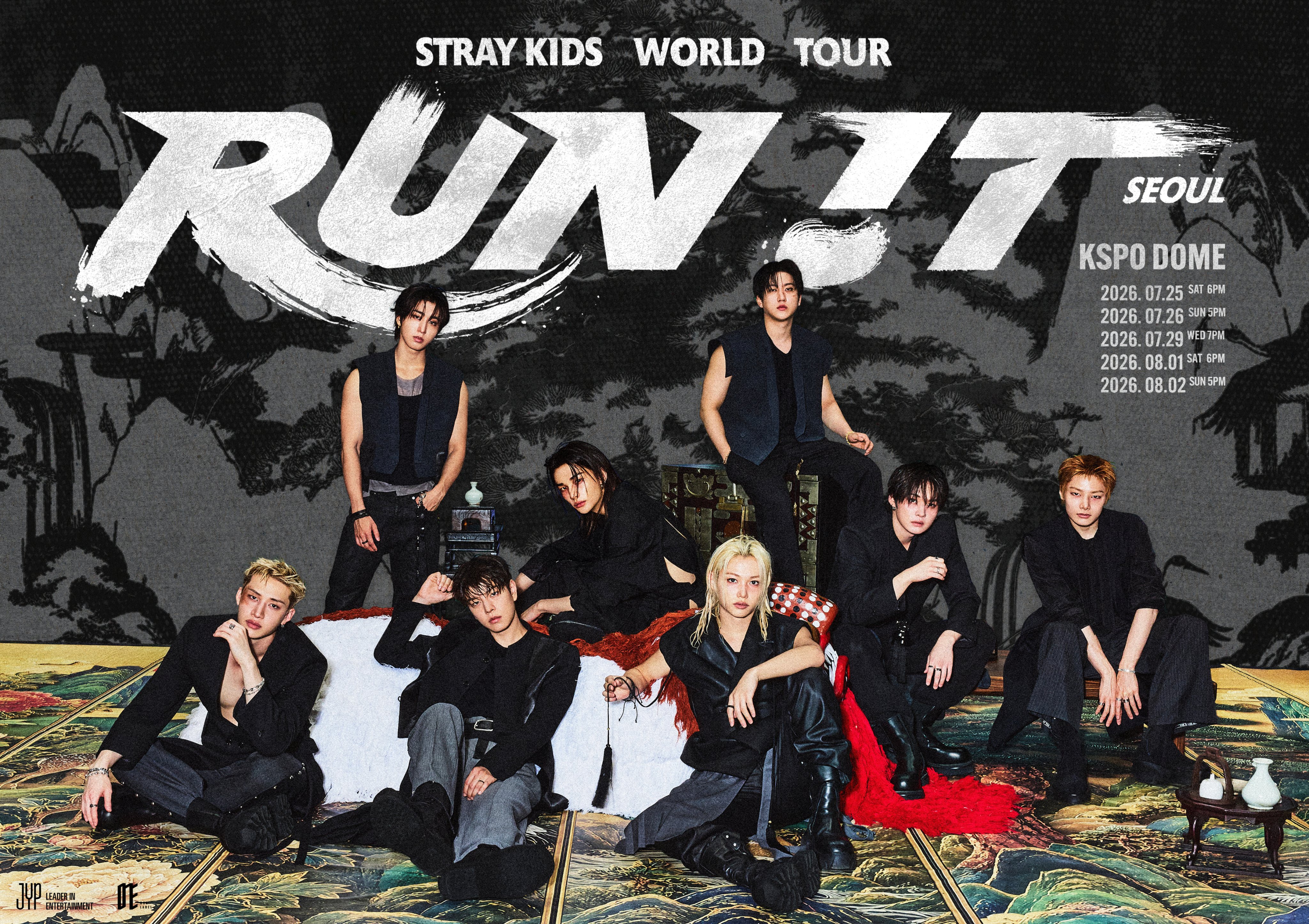 Stray Kids Announces Stops For “RUN IT” World Tour