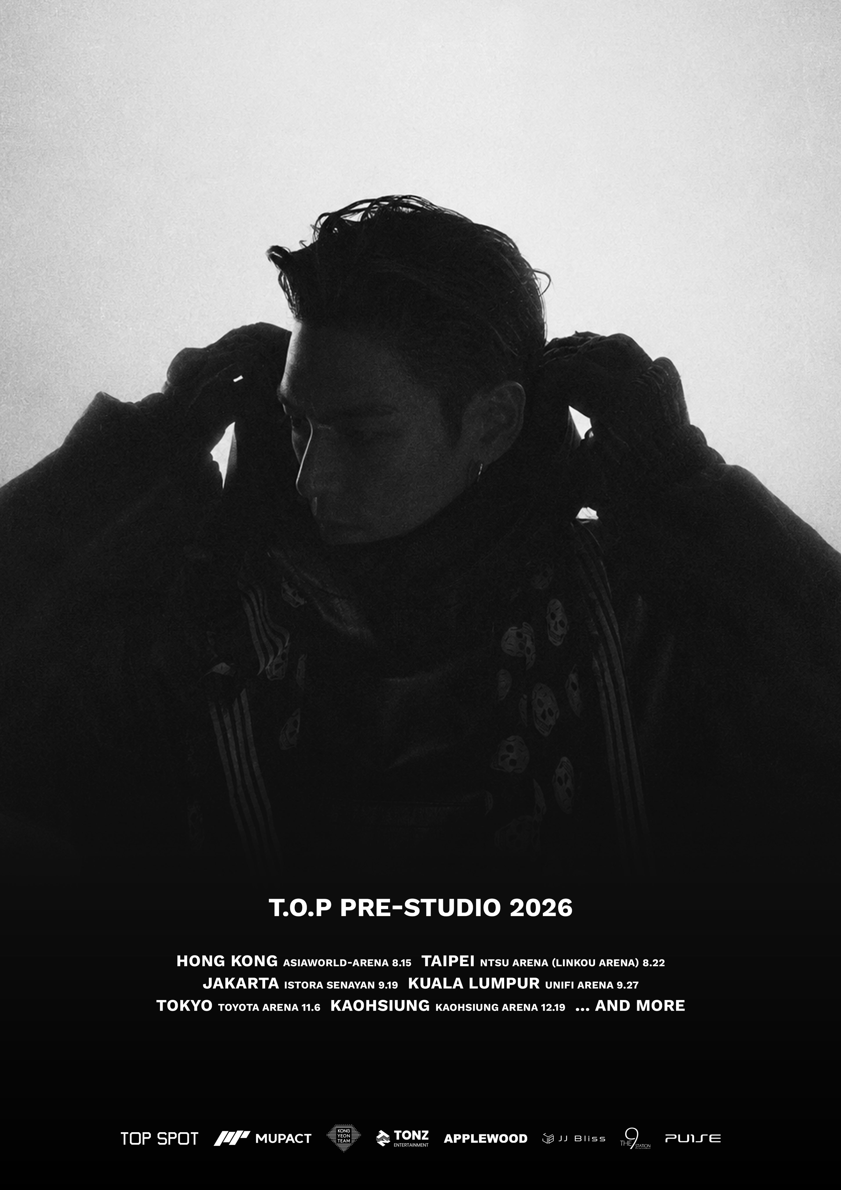 T.O.P Announces Stops For Asia Fan Meeting Tour “T.O.P PRE-STUDIO 2026”