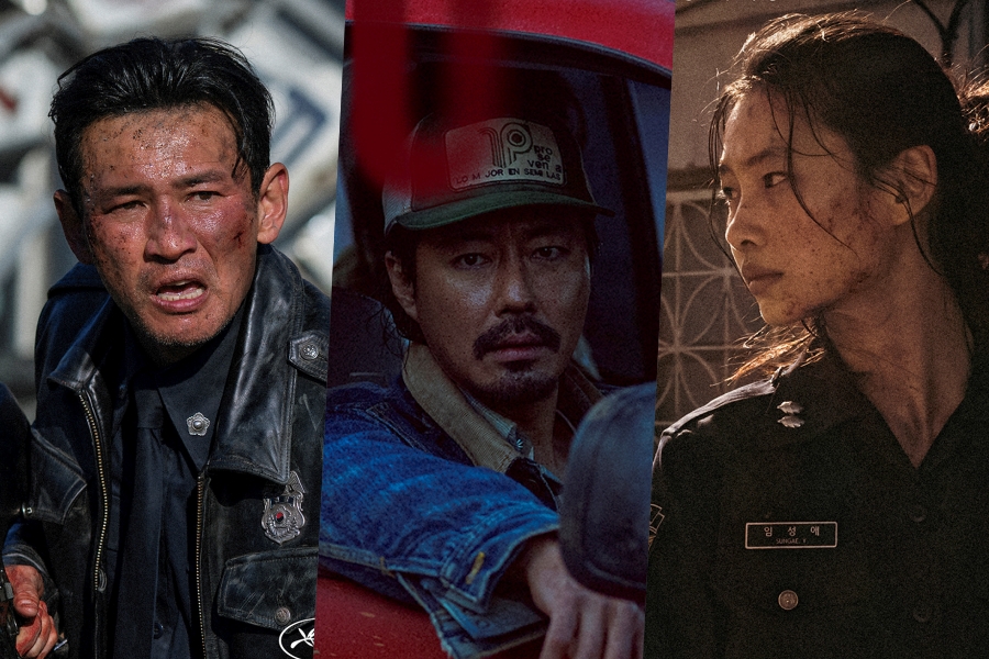 Hwang Jung Min, Zo In Sung, And Jung Ho Yeon Feel Rising Tension In New Film “HOPE” Posters
