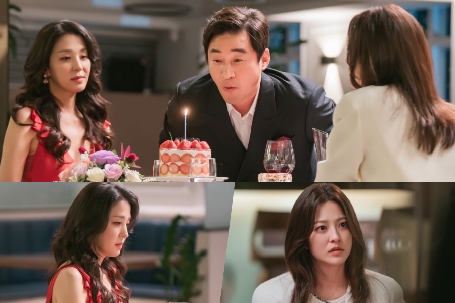 Park Se Young, Han Go Eun, And Jeon No Min Have A Tense Family Dinner In Upcoming Drama “Family Register”