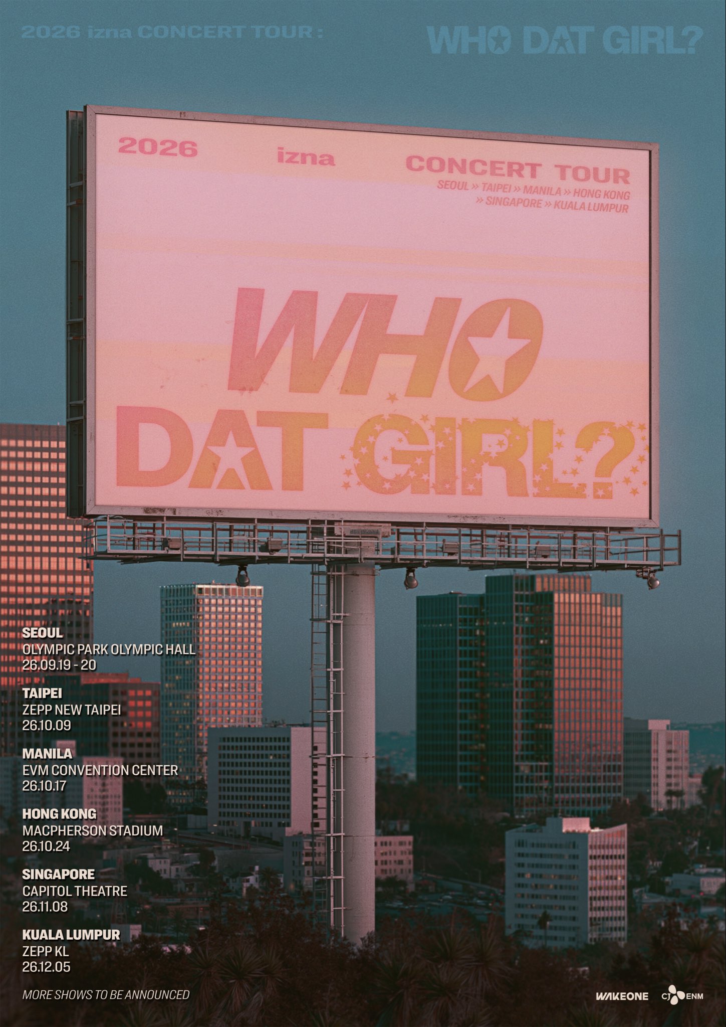 izna Announces First Stops For 2026 Tour “WHO DAT GIRL?”