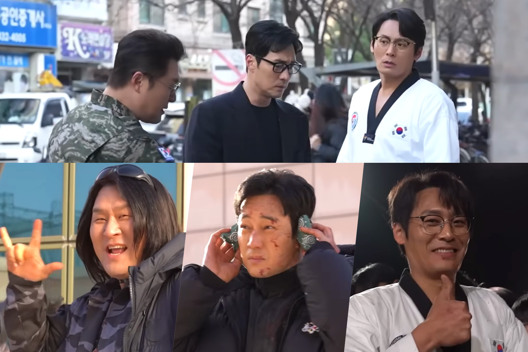 Watch: So Ji Sub, Choi Dae Hoon, And Yoon Kyung Ho Show Dedication To Their Roles On Set Of “Agent Kim Reactivated”