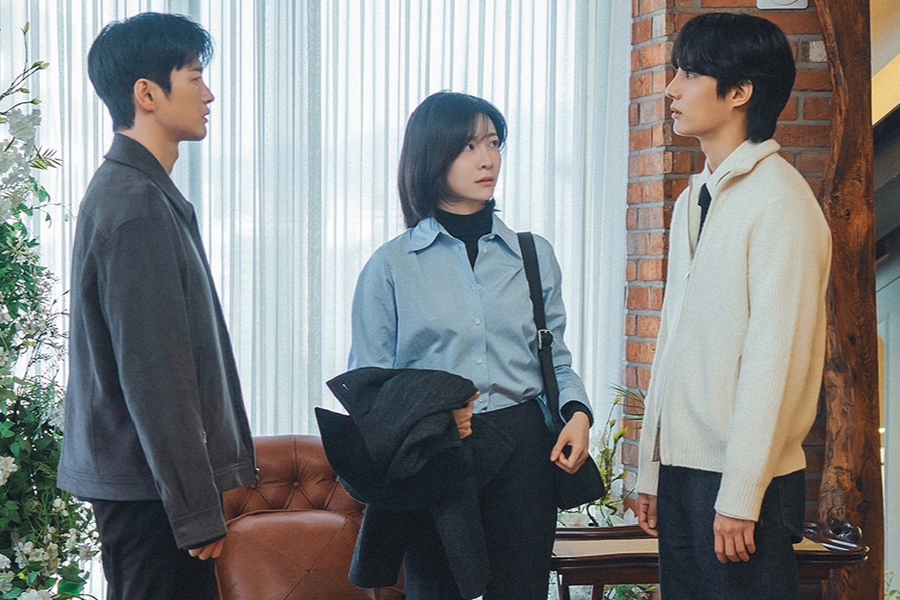 Seo In Guk, Park Ji Hyun, And Choi Kyung Hoon Have A Tense Encounter In “See You At Work Tomorrow!”