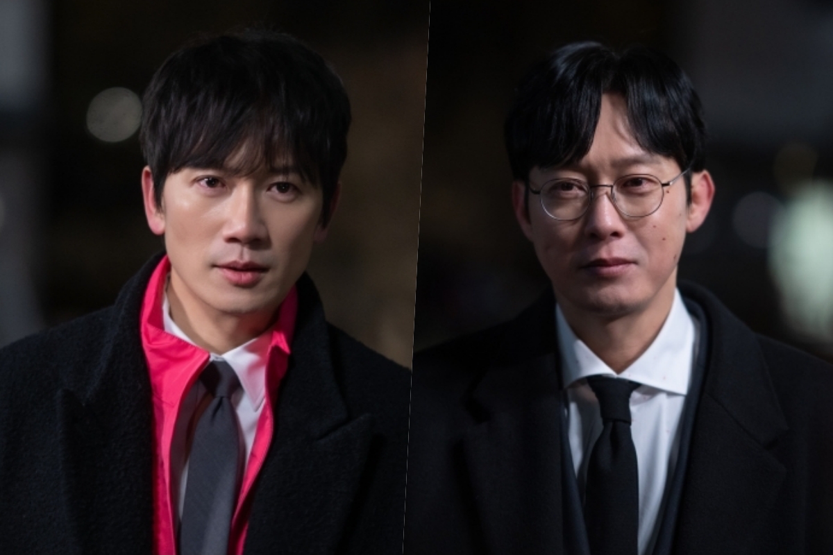 Ji Sung Has A Tense Encounter With A Blood-spattered Park Byung Eun In “the Apartment Job”