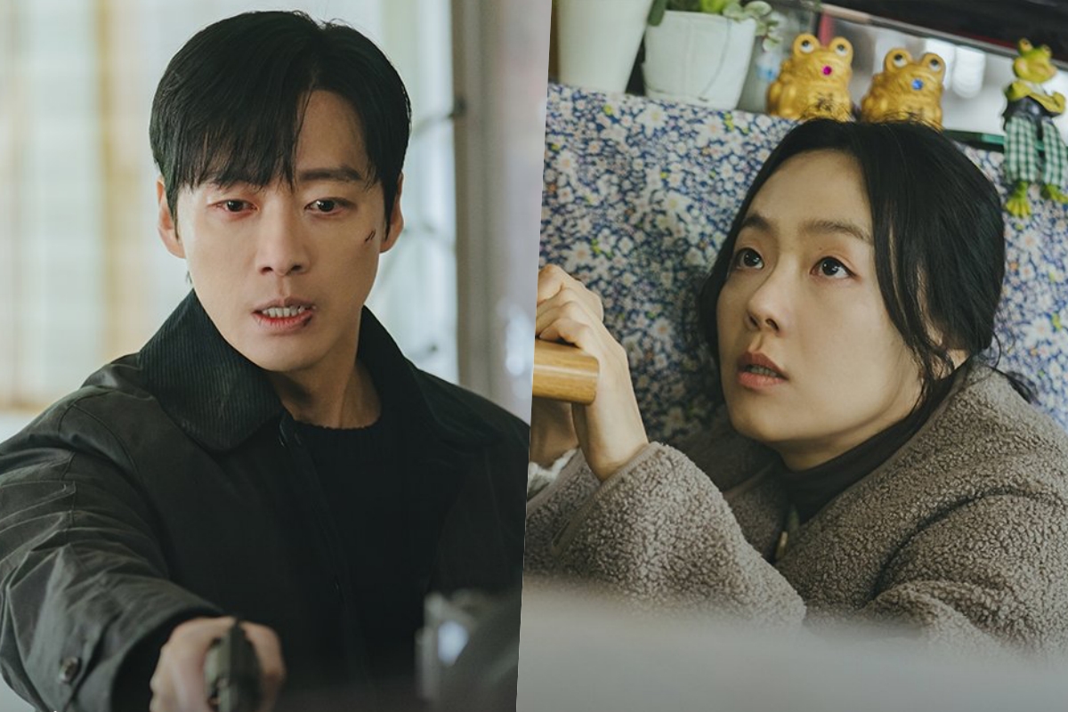 Namkoong Min Points A Gun At A Mysterious Lee Sang Hee In “the Husband”