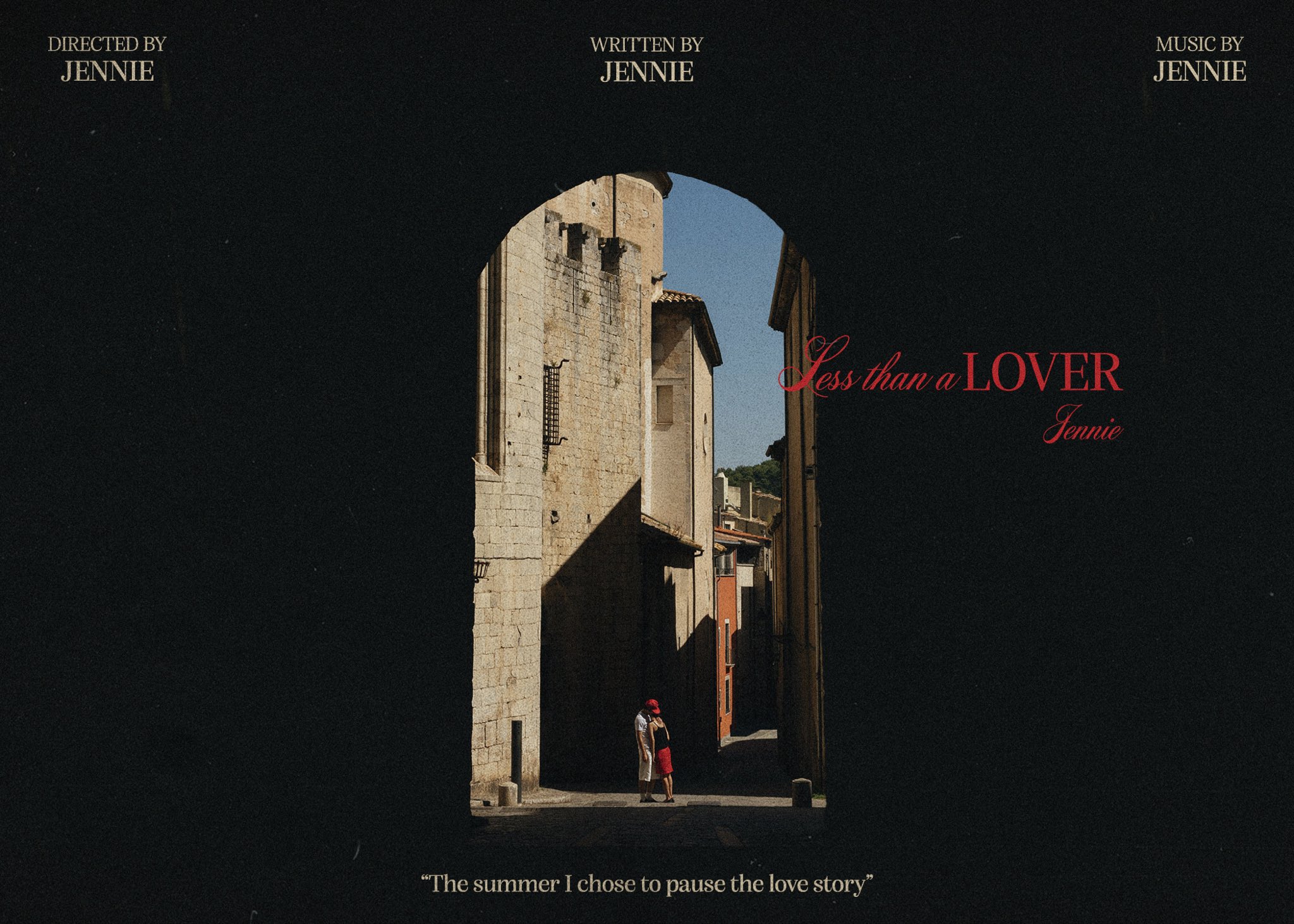 Jennie Announces Release Date For New Single “Less than a Lover”