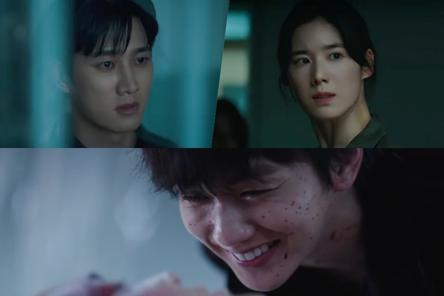 Watch: Ahn Bo Hyun And Jung Eun Chae Take On New Villain Yoo Seung Ho And A String Of Brutal Crimes In “Flex x Cop 2”