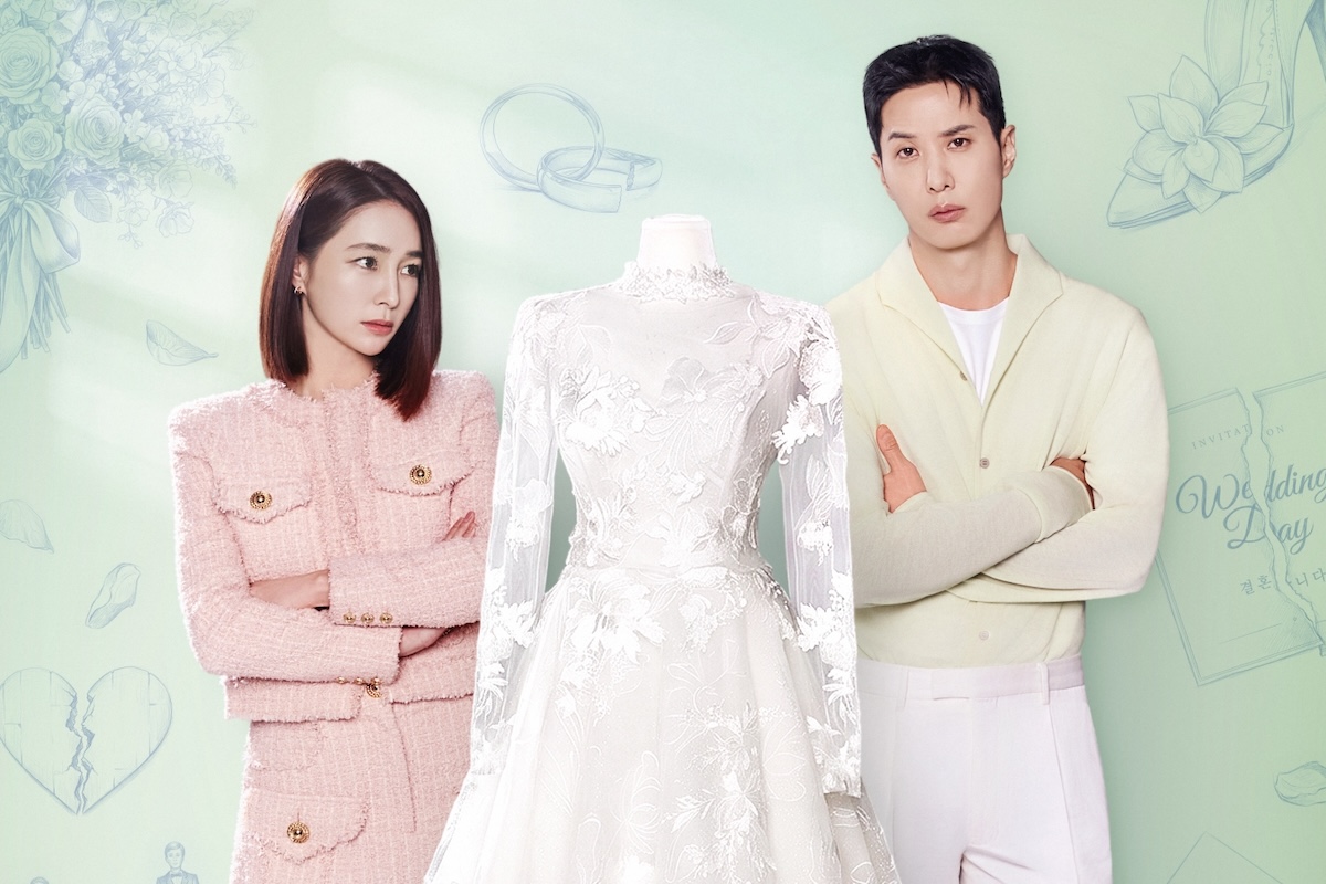 Lee Min Jung And Kim Ji Suk Are Wedding Experts Navigating Their Own Separation In New Drama “OK, Let’s Get Divorced” Poster