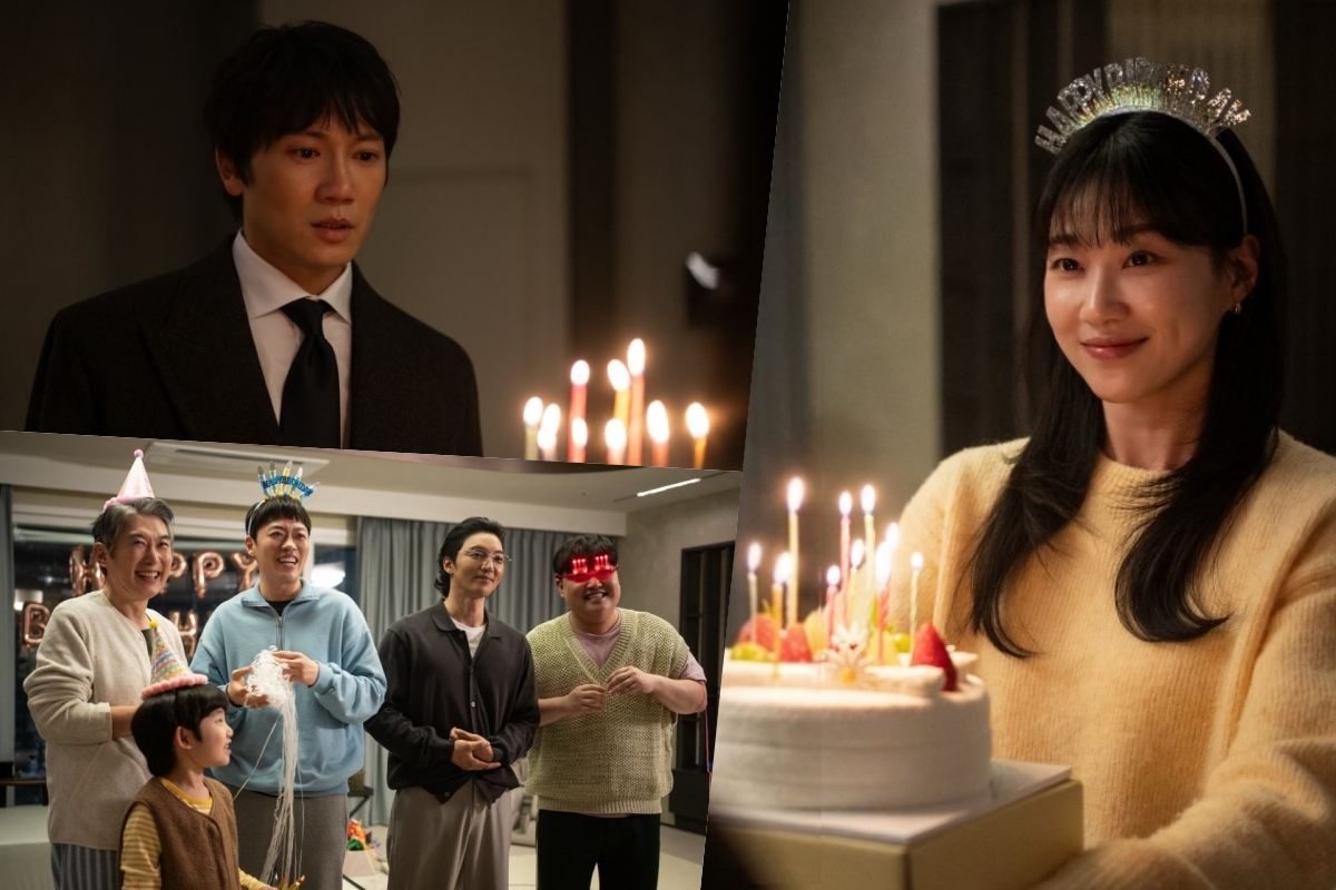 Ji Sung Is Touched When His Fake Family Throws Him A Surprise Birthday Party In “The Apartment Job”