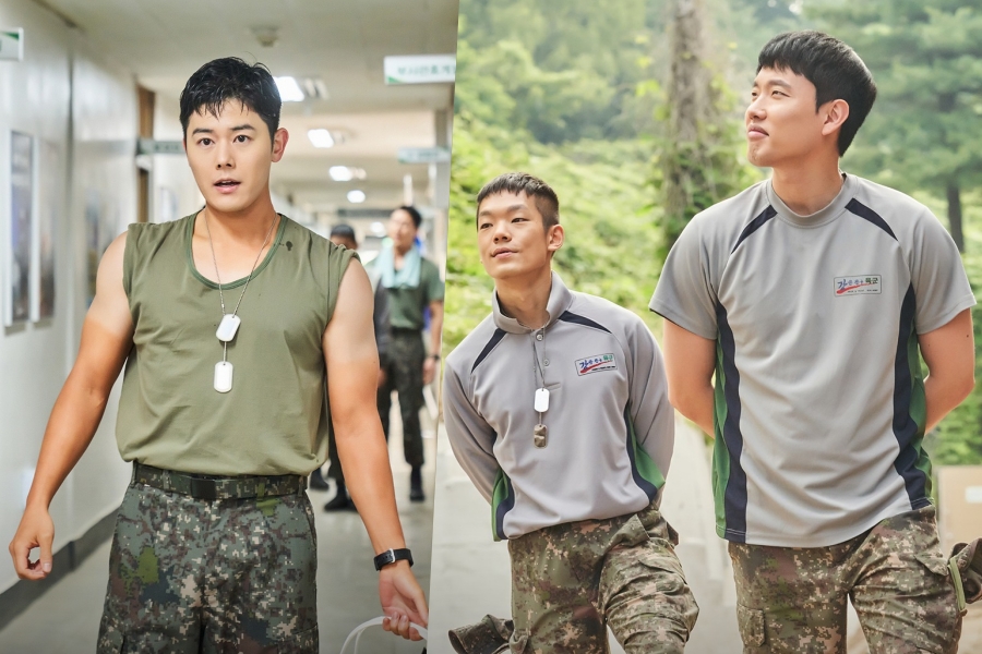 Kim Dong Jun, Lee Jung Hyun, And Kim Hee Soo Show Different Sides Of Military Life In “New Recruit 4: Sabotage”