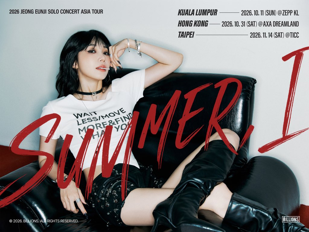 Apink’s Jeong Eun Ji Announces Dates And Stops For Solo Asia Tour “SUMMER, I”