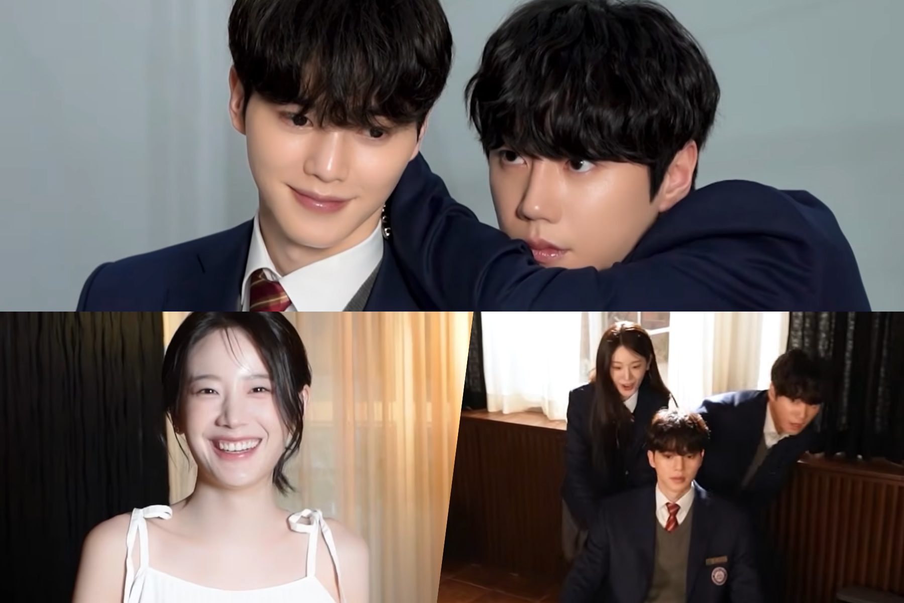 Watch: Song Kang, Lee Jun Young, And Jang Gyuri Showcase Intense Chemistry At Poster Shoot For “Four Hands, Two Sonatas”