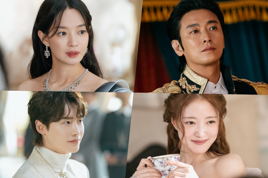 Lee Jong Suk And Lee Se Young’s Arrivals Change The Course Of Shin Min Ah And Ju Ji Hoon’s Lives In “The Remarried Empress”