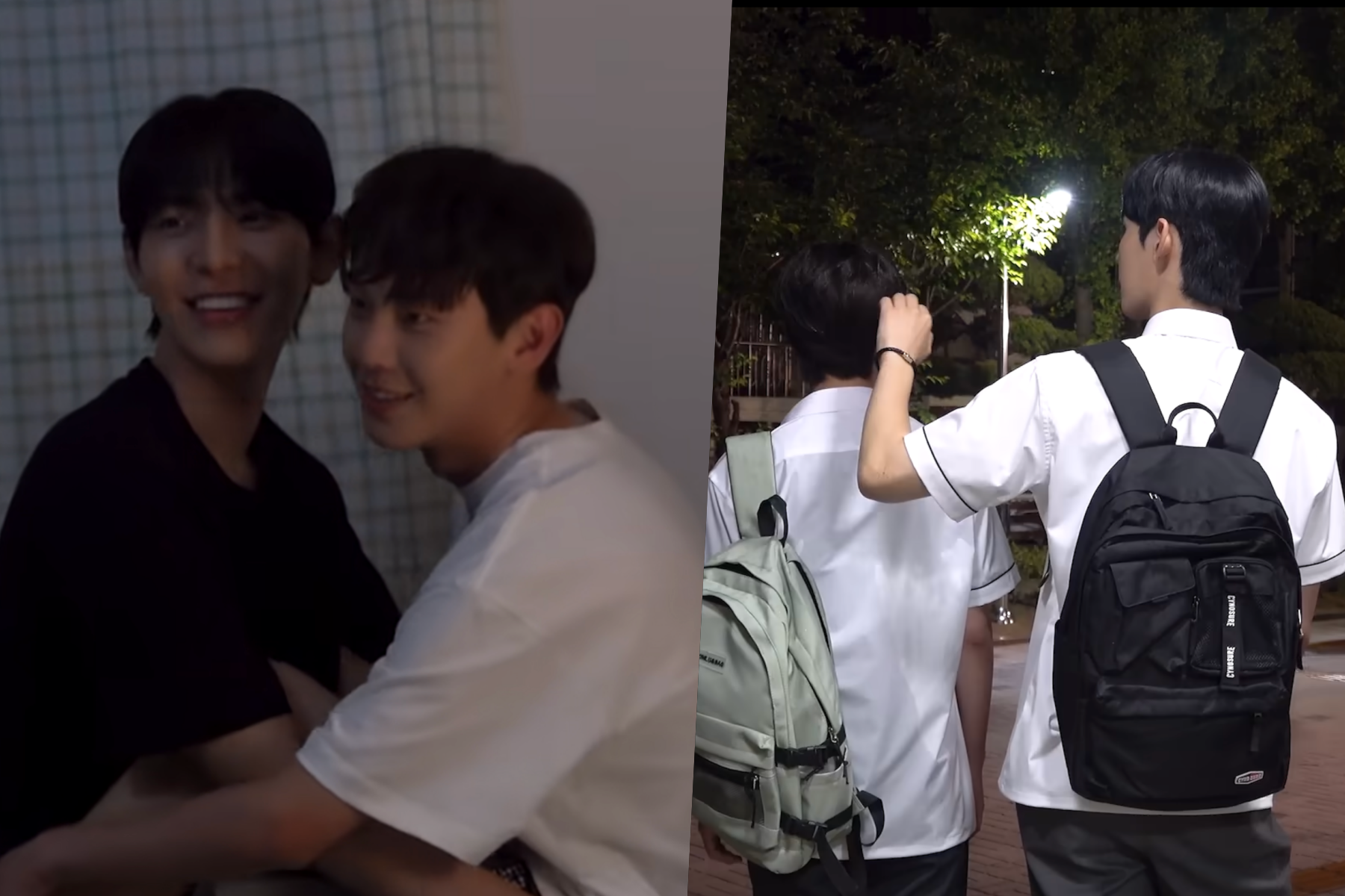 Watch: Seong In Ho And Kim Do Min Make Each Other Smile On Set Of BL Drama “Summertime”