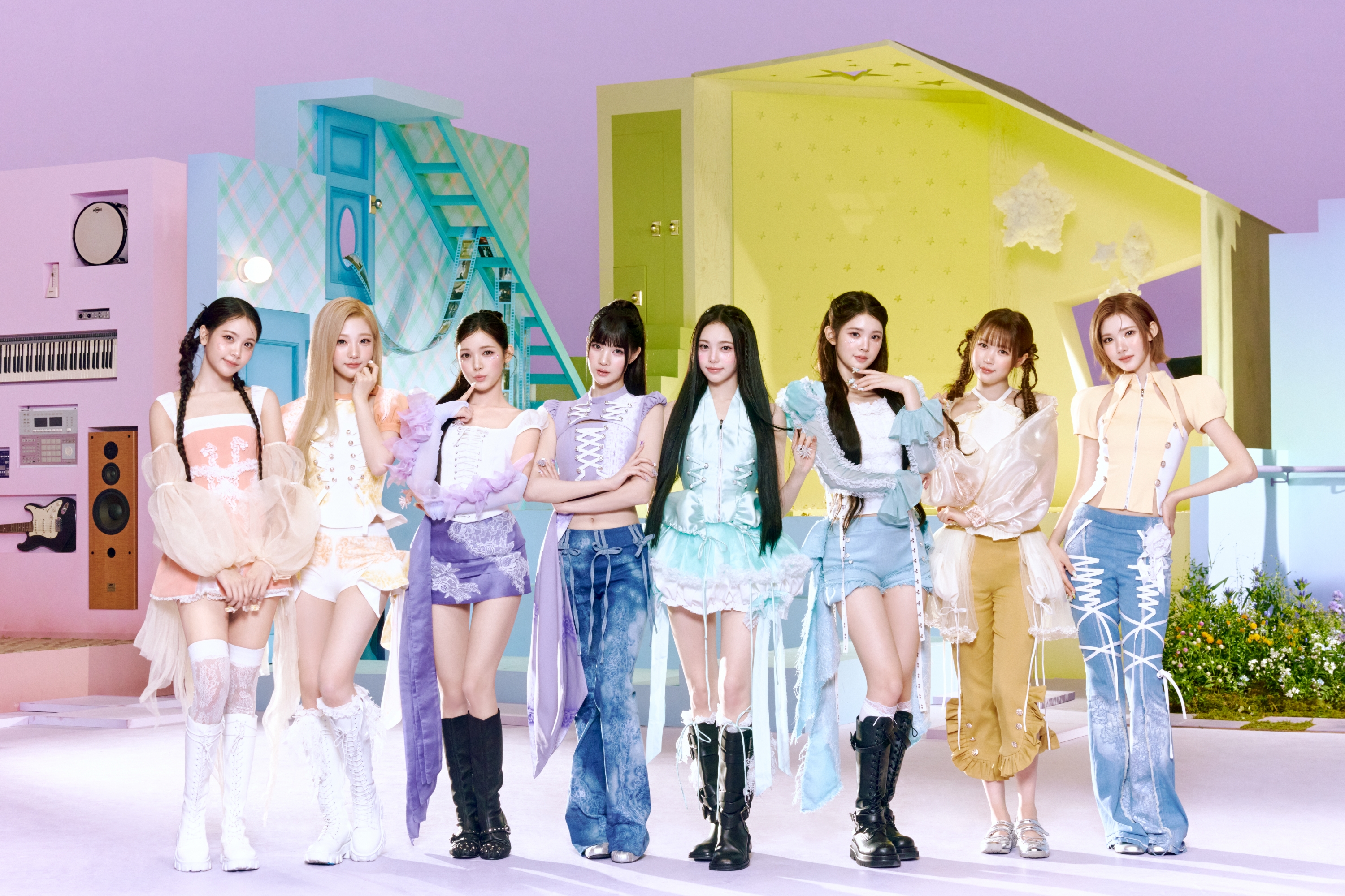 Hearts2Hearts Unveils “Next Chapter” Concept Photos For Arena Of Valor Collaboration