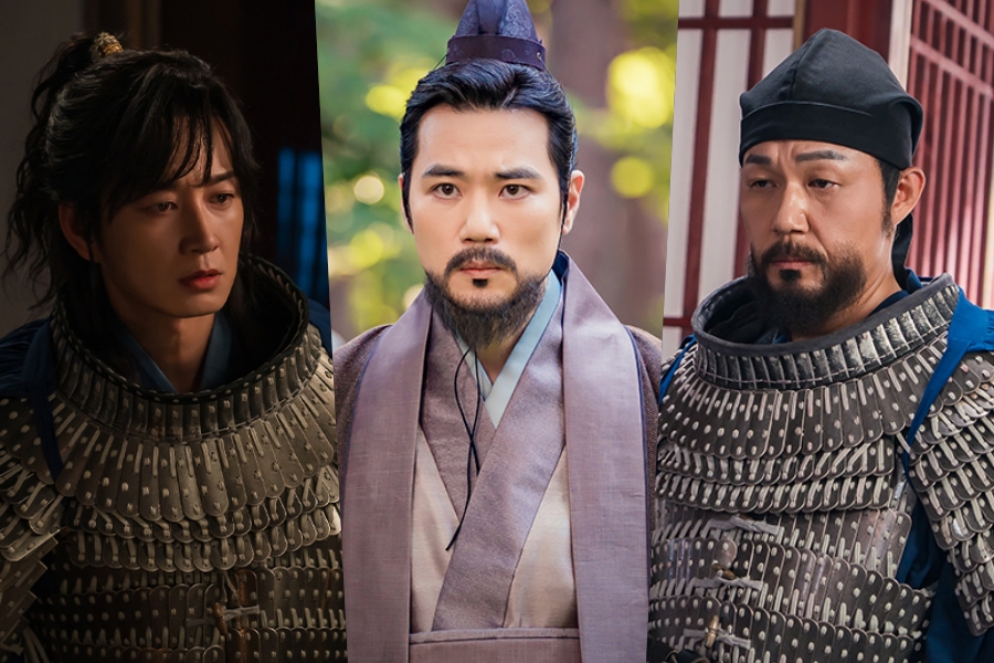 Lee Hyun Wook, Kim Kang Woo, And Park Sung Woong Join Forces To Unify The Three Kingdoms In “Sword & Silence”