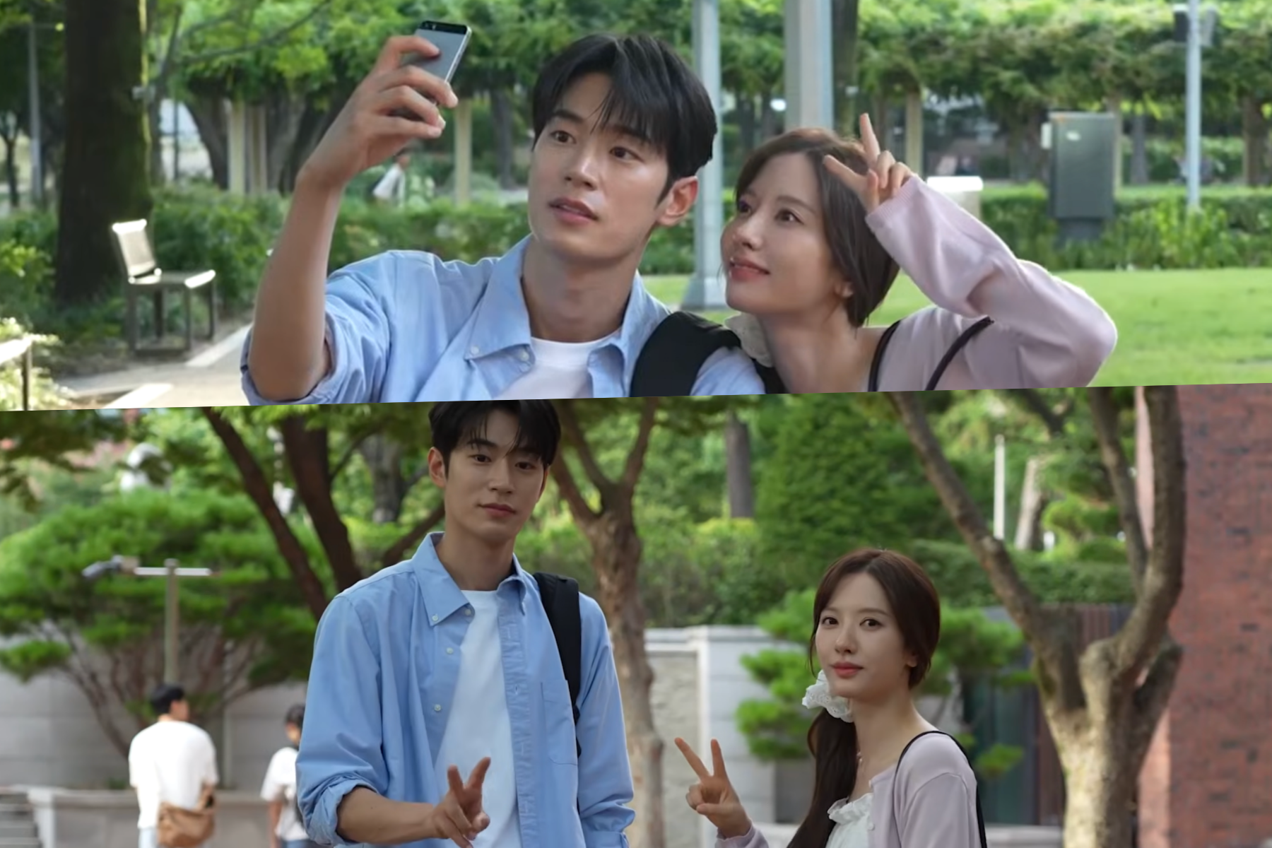 Watch: Kim Ji Yeon And Park Seo Ham Energize Each Other On Set Of “Dive Into You”