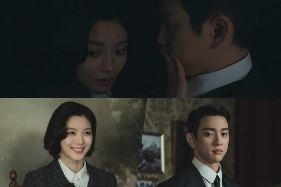Kim You Jung And Park Jinyoung Get Close Under A Curtain In “100 Days Of Deception”