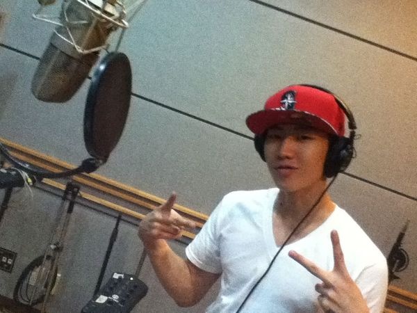 Jay Park Hits the Recording Studio