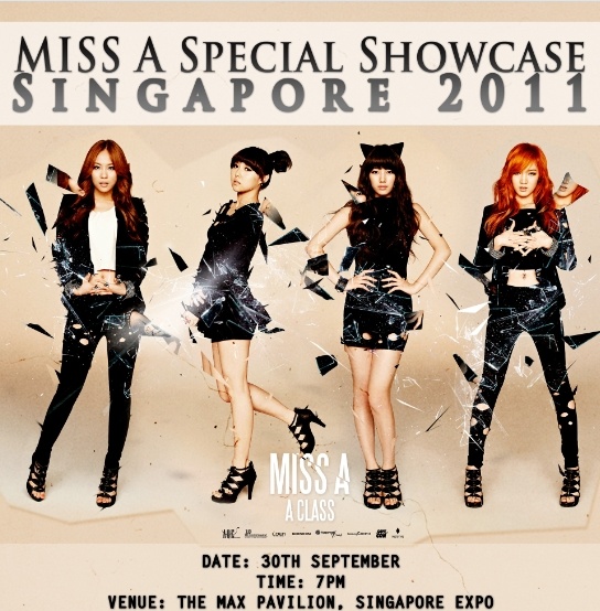 miss A Heads to Singapore for a Special Showcase Performance
