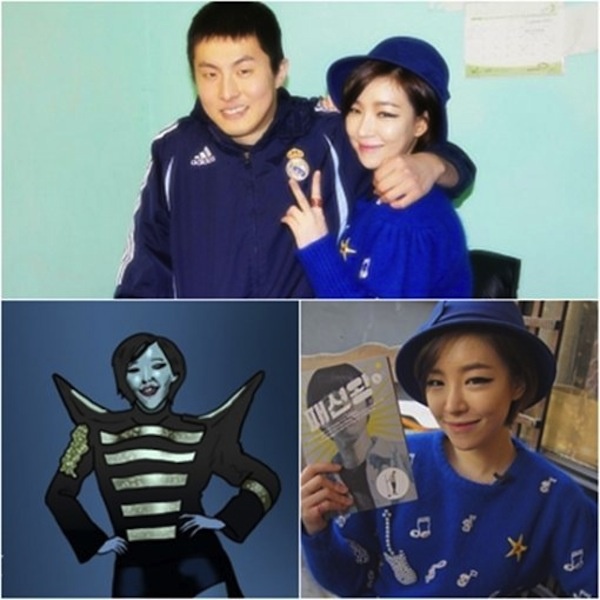 BEG’s Ga In Thanks Cartoonist for Caricature