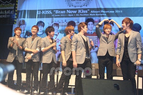 U-KISS in Malaysia : An Energetic Showmanship