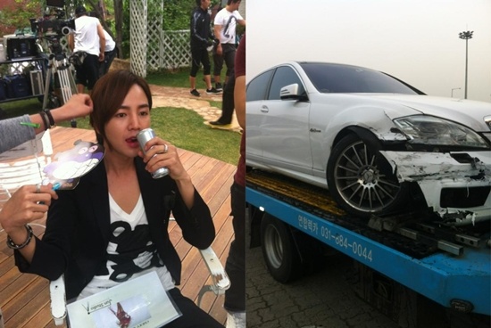 Jang Geun Suk Involved in a Big Car Accident, to Cancel April 30 Drama Filming