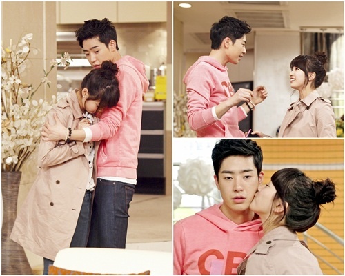 miss A Suzy Pecks Park Min Woo on the Cheek