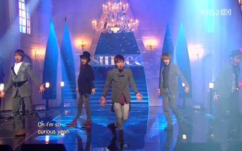 SHINee Performs "Stranger" & "Sherlock" for Music Core Comeback