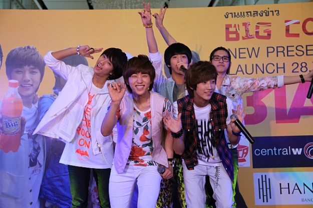 B1A4 Endorses Big Cola in Thailand