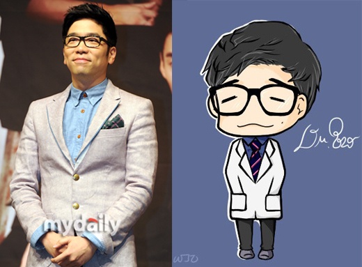 Lee Juk’s Caricature Drawing from Fan