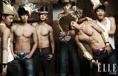 The Average Weight of Boy Groups