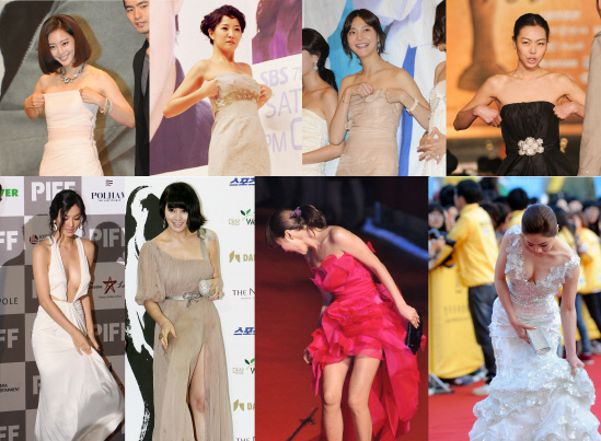 Ugh! Female Stars’ Dress Problems