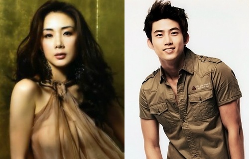 Choi Ji Woo and Taecyeon Take a Striking Photo
