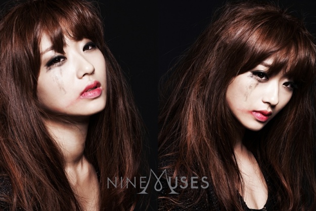 Nine Muses New Member Kyung Ri in Tears?