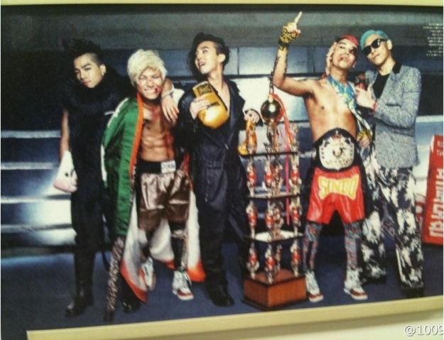 Big Bang Gets Bruised Up for New Magazine Photo Shoot