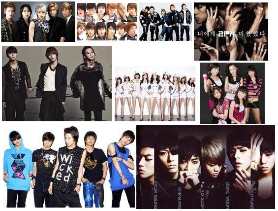 Nine K-Pop Groups Voted at the "Best Fan Forever" Poll