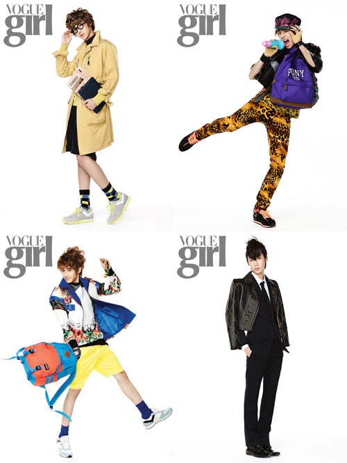 Boyfriend Flaunts Various Charms for Vogue Girl