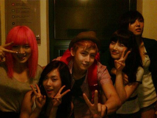 miss A and 2PM’s Nichkhun as Edwin Models