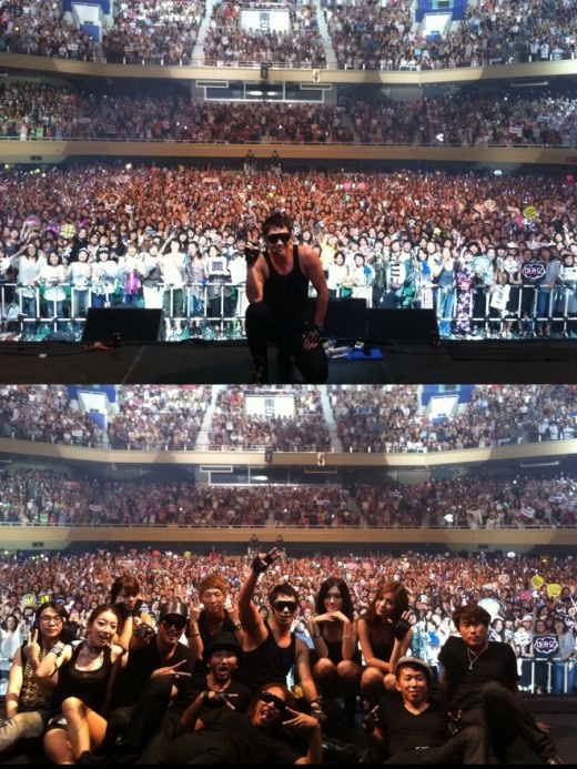 Rain Heats Up the Budokan in Japan