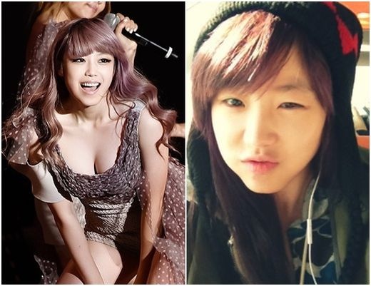 Secret’s Hyosung Scares Fans with No Makeup Photo