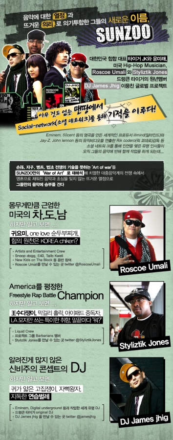 "Welcome To The Jungle: Sunzoo" – The Premiere of Drunken Tiger’s International Project