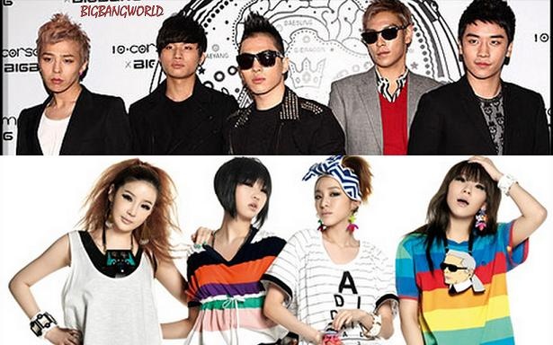 Big Bang and 2NE1 Hit Second and Fourth Place on Oricon Chart