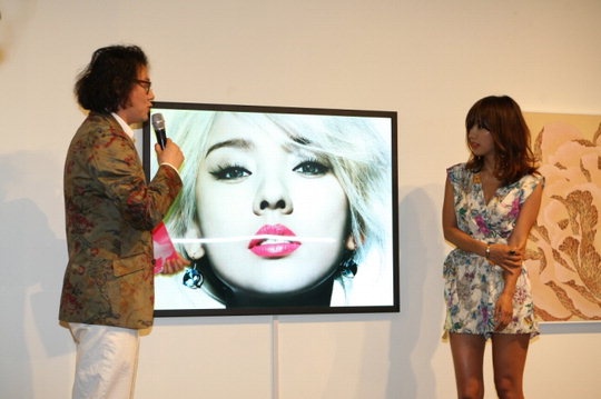 Singer Lee Hyori, Pop Art Muse
