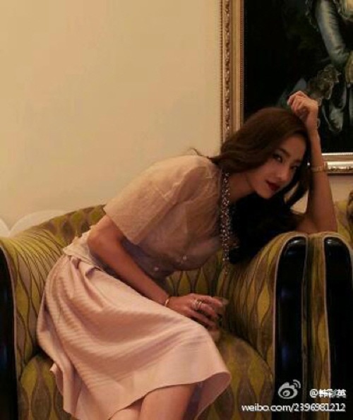 Han Chae Young as a Sexy Sleeping Beauty
