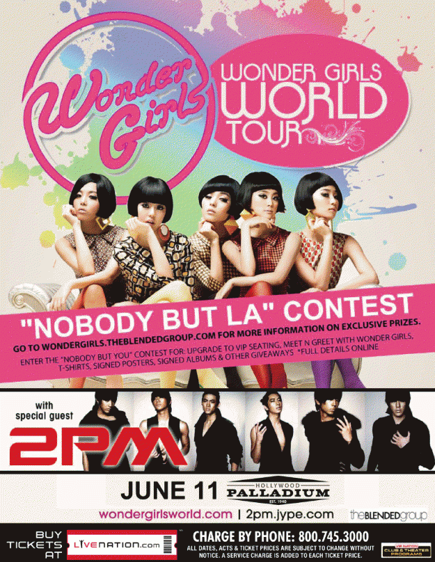 Want Soompi to Send You to See the Wonder Girls and 2PM in Concert?