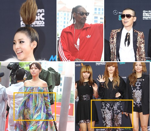 A Look at 2011 MAMA Red Carpet Fashion