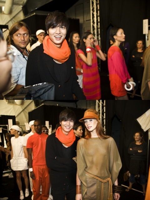 Lee Min-Ho Attends New York Fashion Week