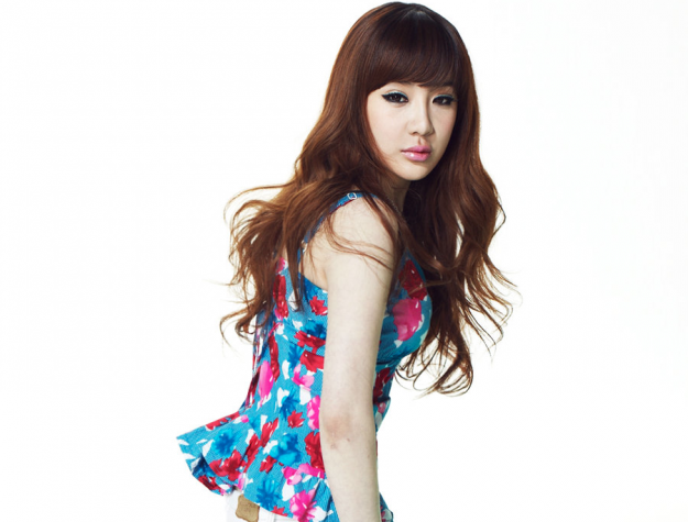 Park Bom Shows Off Her Perfect Backline