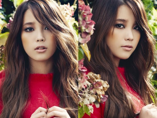 IU with Short Hair and Bangs